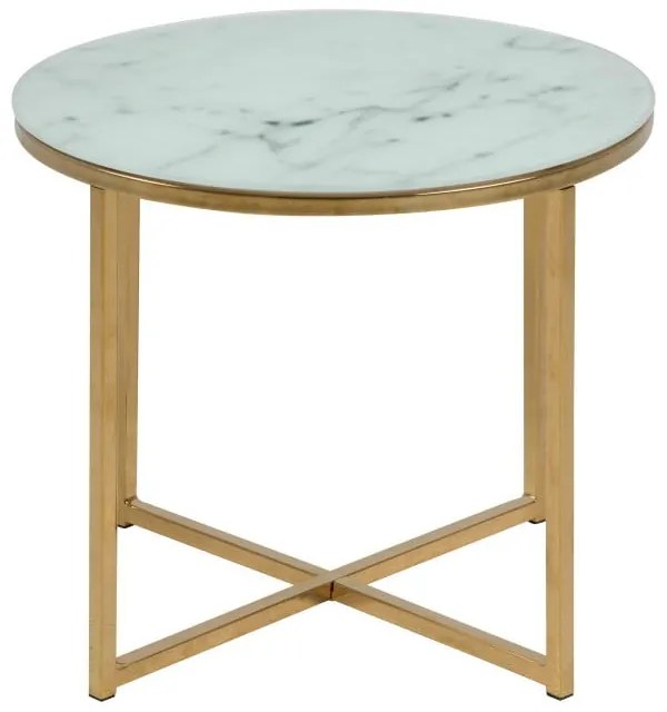 Odkladací stolík Actona Alisma, ⌀ 50 cm