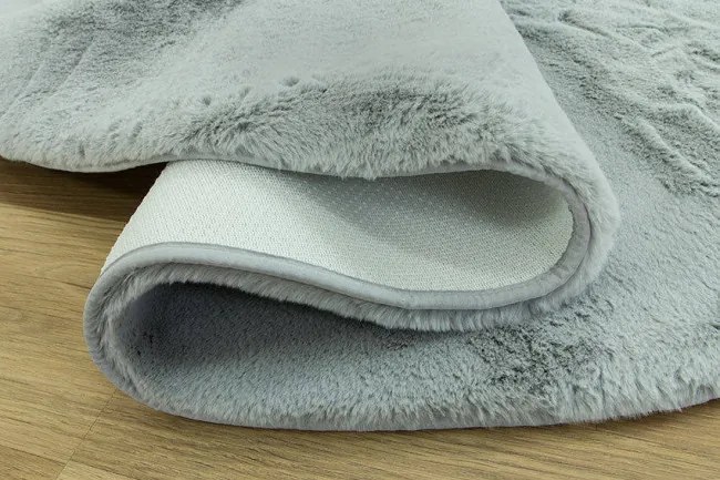 Koberec Bellarossa Rabbit svetlosivý kruh