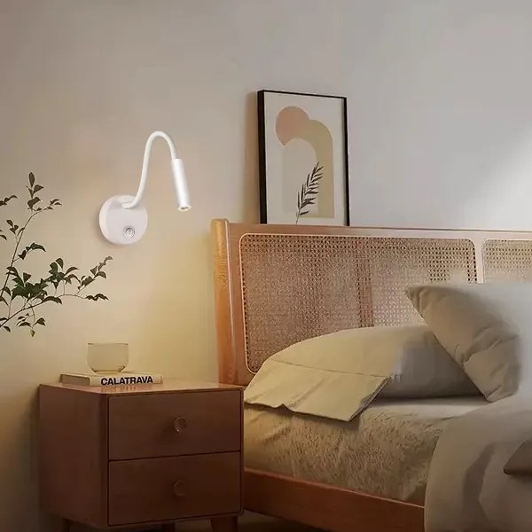 Brilagi - LED Flexibilná nástenná lampa MAYA LED/3W/230V 4000K biela