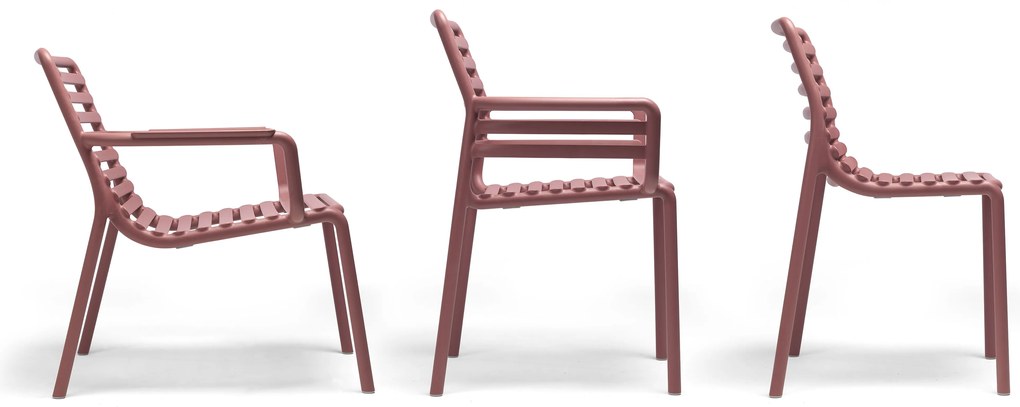 Stima plastové venkovní kreslo DOGA Vyberte odtieň ->: Antracite - Čierná