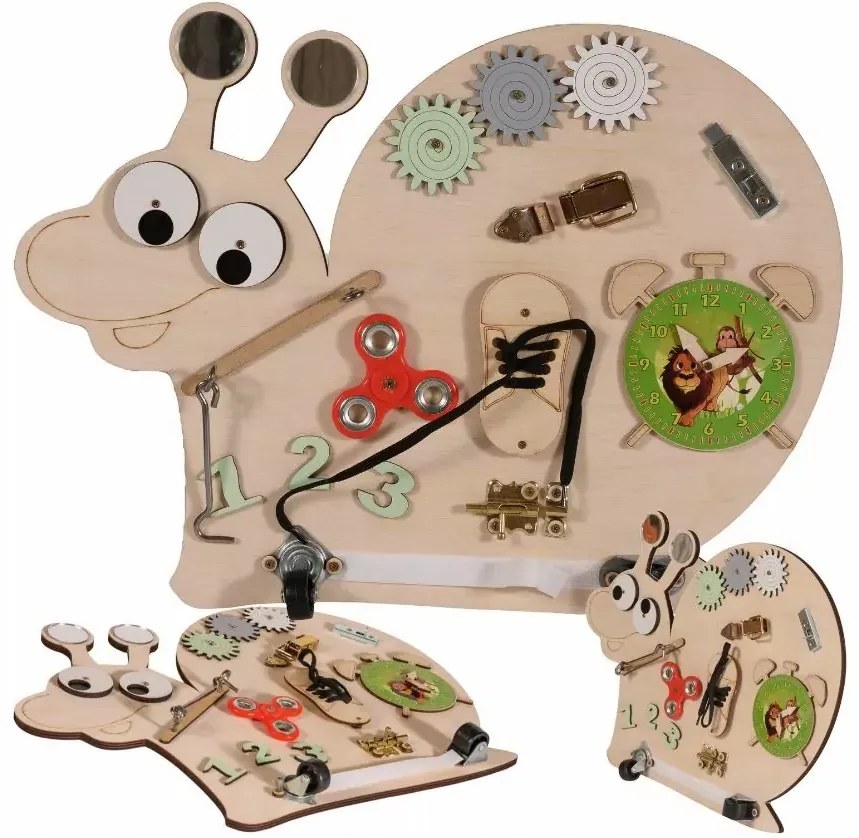 Interaktívna detská tabuľa - ŠNEK - prírodná