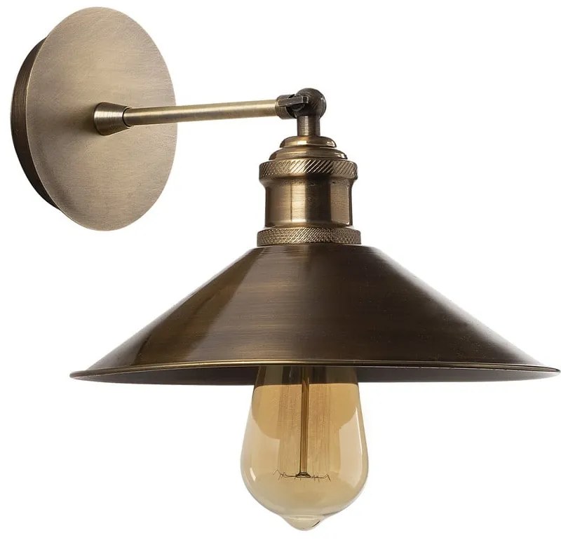 Nástenné svietidlo v bronzovej farbe ø 24 cm Berceste – Opviq lights