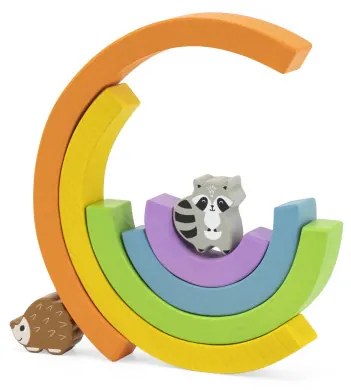 Kocky na rovnováhu Viga 44590 dúha