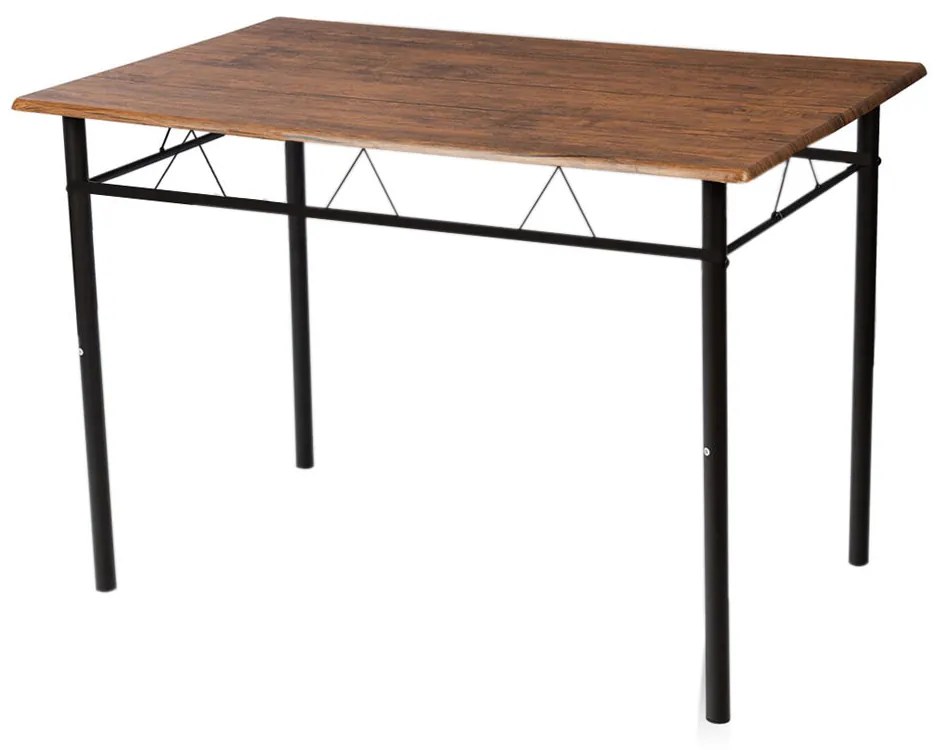Kovový jedálenský stôl so 4 stoličkami