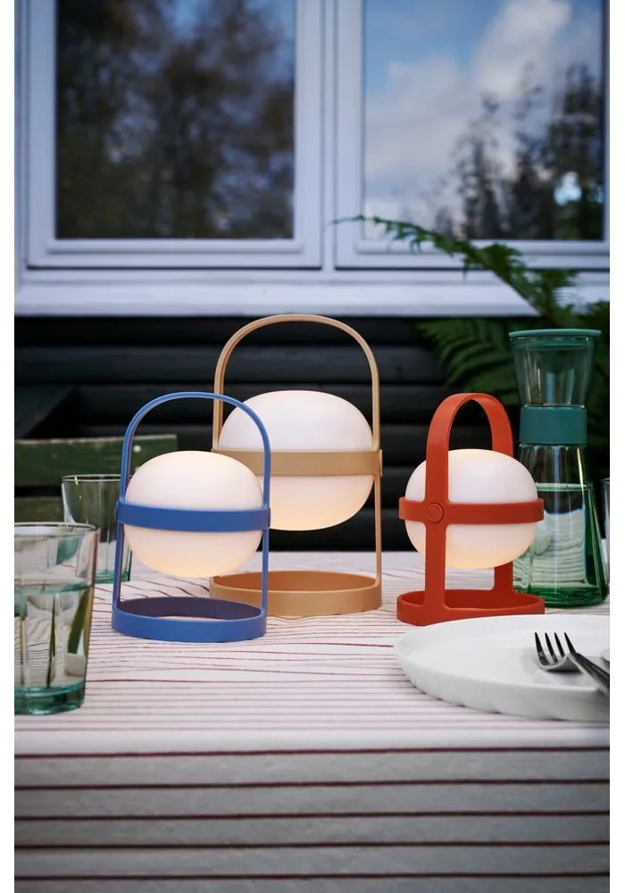 LED prenosné solárne/na USB vonkajšie svietidlo ø 15 cm Soft Spot – Rosendahl