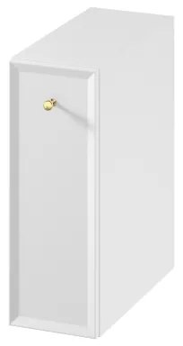 Cersanit S1022-006 - Závesná kúpeľňová skrinka MILLE 20x45 cm matná biela