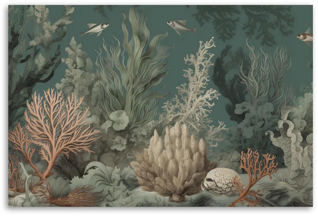 Gario Obraz na plátne Koraly a ryby Rozmery: 60 x 40 cm