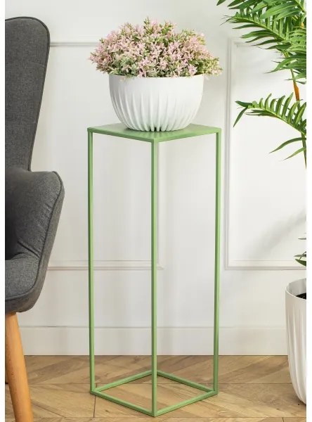 Stojan na kvety 70x24 cm tmavozelená