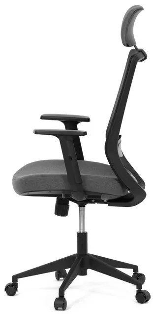 Autronic BONTEC Kancelárska stolička, synchrónny mechanizmus, čierna sieťovina, KA-V3329 BK Farba: Čierna