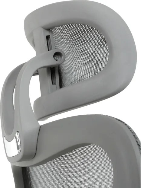Kancelárska stolička sivá KA-K2081 GREY