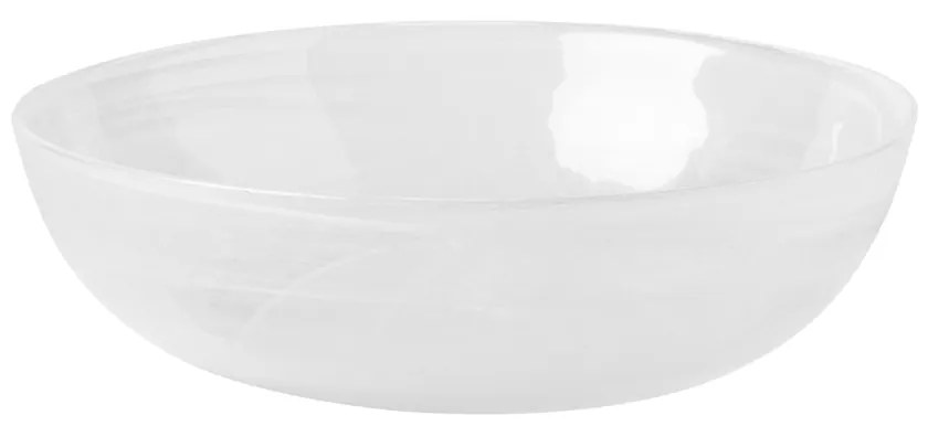 Miska biela 18 cm – Elements Glass - 321907