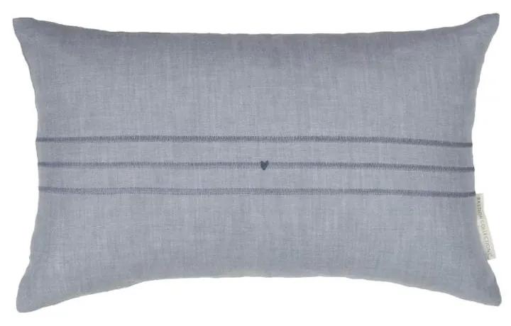 Cushion 30x50 Naturel with Stripes 100% linen