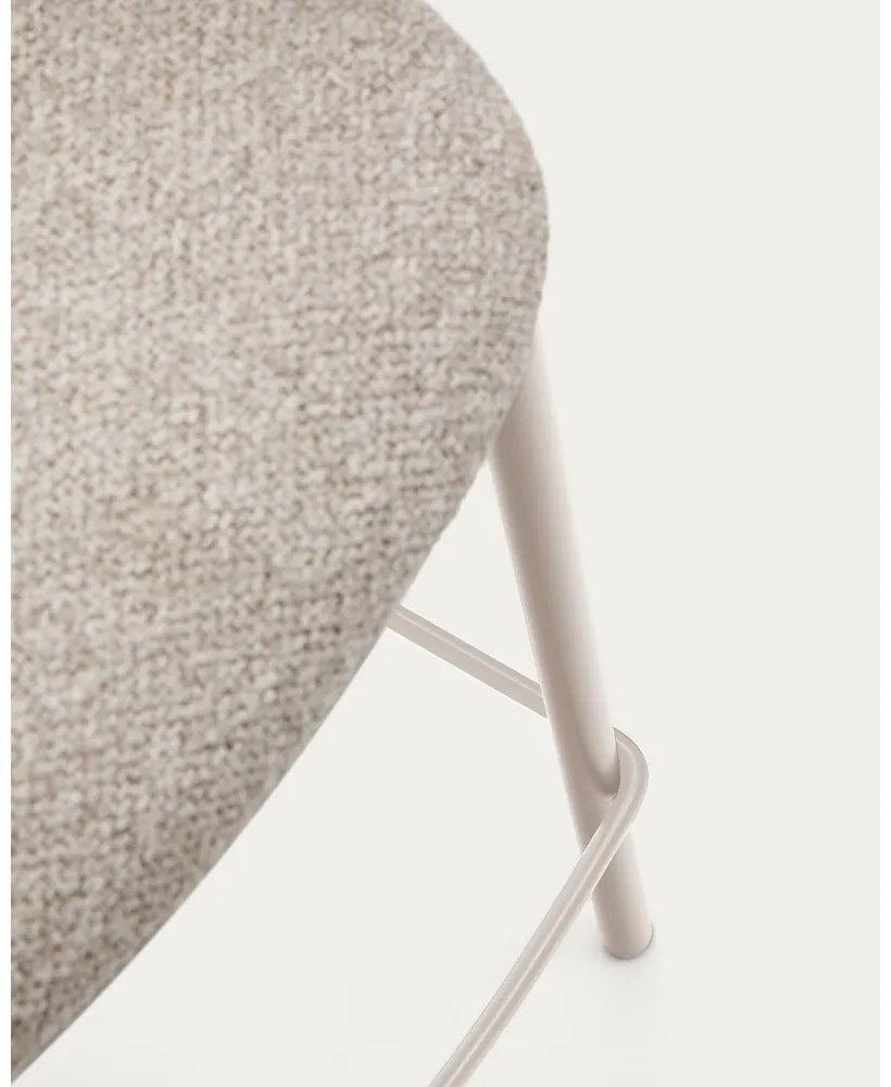 Barová stolička slonovinová (výška sedadla 65 cm) Maina – Kave Home