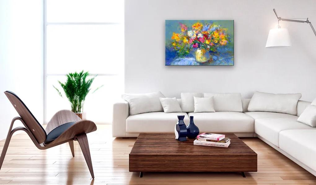 Artgeist Ručne maľovaný obraz - Autumn Bouquet Veľkosť: 90x60