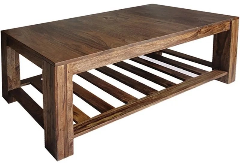 furniture-nabytek.cz - Dřevěný konferenční stůl z masivu palisandr 110x60x45