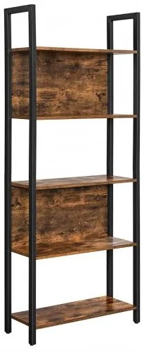 Drevená knižnica VASAGLE LLS025B01