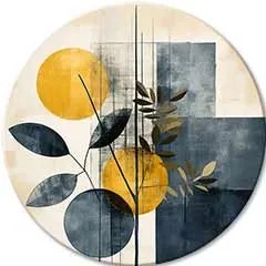 Okrúhle obrazy s akrylom Nekonečný deň