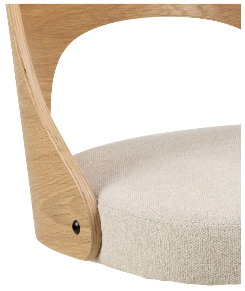 Béžová/v prírodnej farbe jedálenská stolička Lucy – Actona