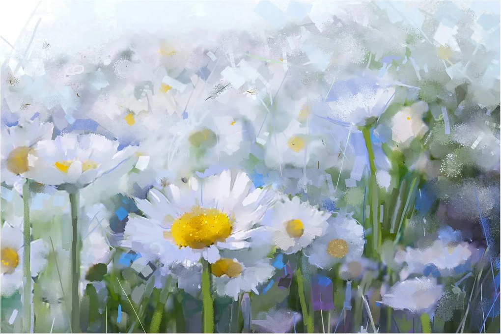Obraz - V margaréte (90x60 cm)