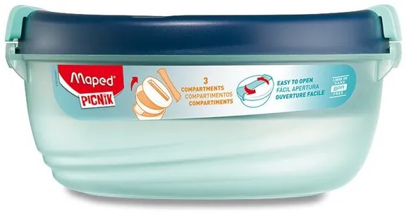 Obedový box Maped Picnik Origins - modrý, 1,4 l