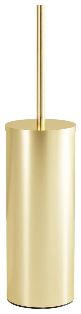 Rea Til, kovový stojan na WC s kefou, zlatá lesklá, REA-88090