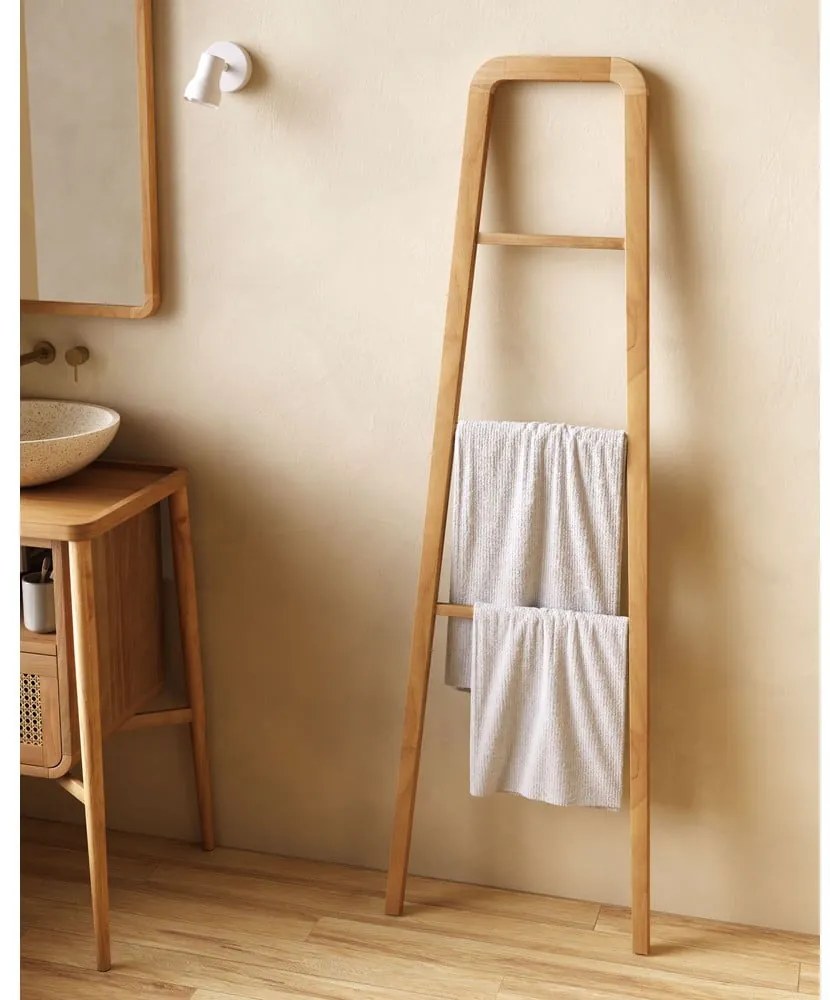 Dekoratívny rebrík z tíkového dreva Kave Home Uliana