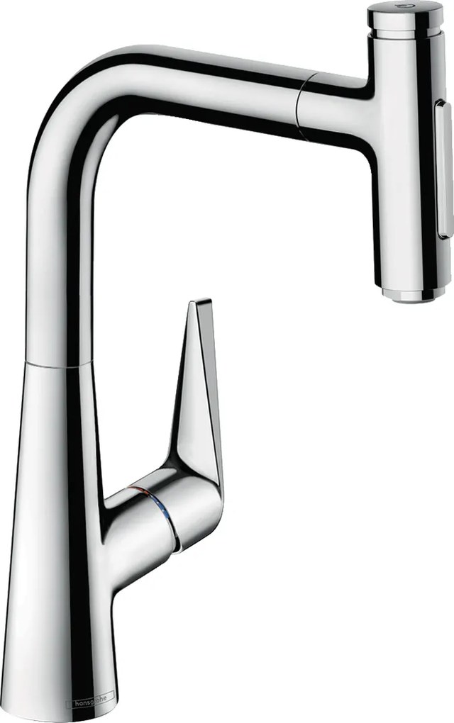Hansgrohe Talis Select M51, drezová batéria s výsuvnou spŕškou, chrómová, HAN-72824000