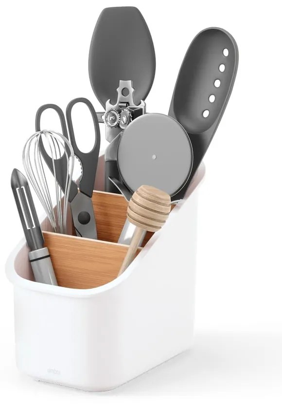 Stojan na kuchynské náčinie z recyklovaného plastu Bellwood – Umbra