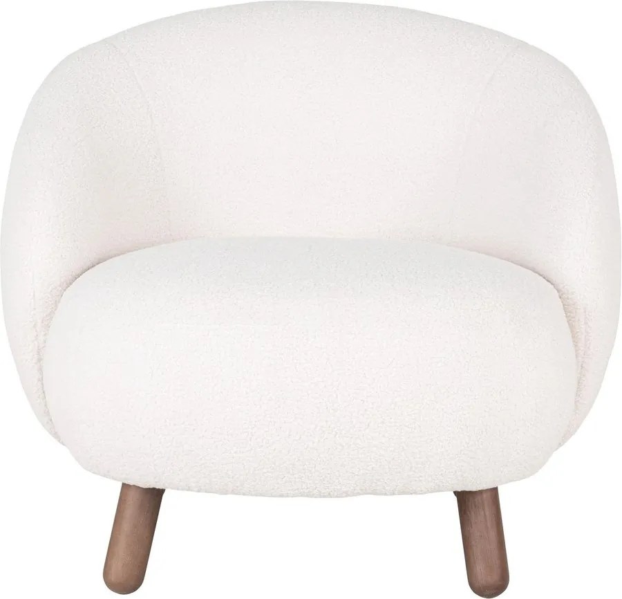 Biele kreslo Savona - House Nordic