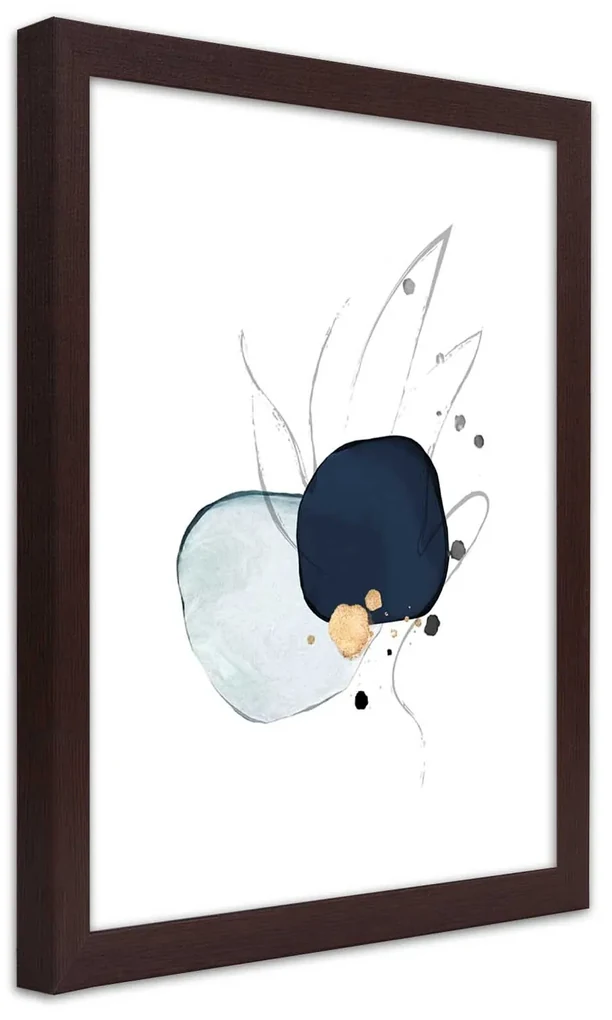 Gario Plagát Abstraktné postavy a línie Farba rámu: Bez rámu, Rozmery: 30 x 45 cm