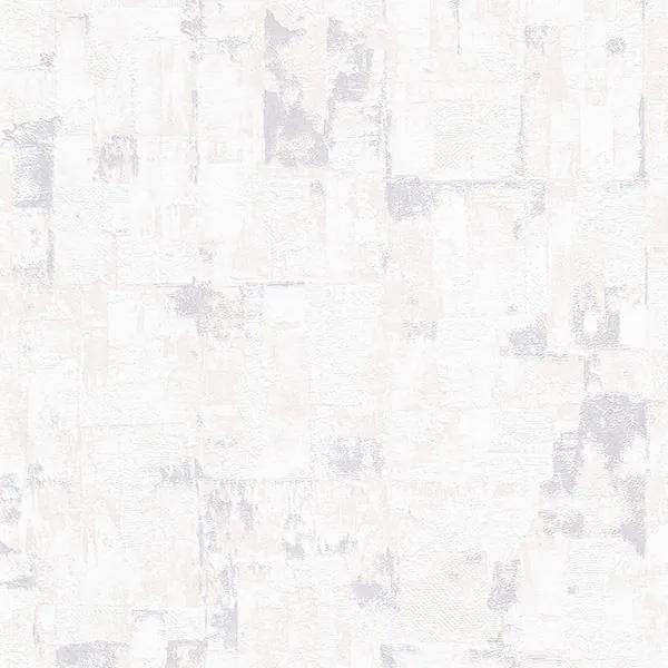 Vliesové tapety na stenu Finesse 10179-31, rozmer 10,05 m x 0,53 m, stierkovaná omietkovina krémovo biela so striebornými odleskami, Erismann