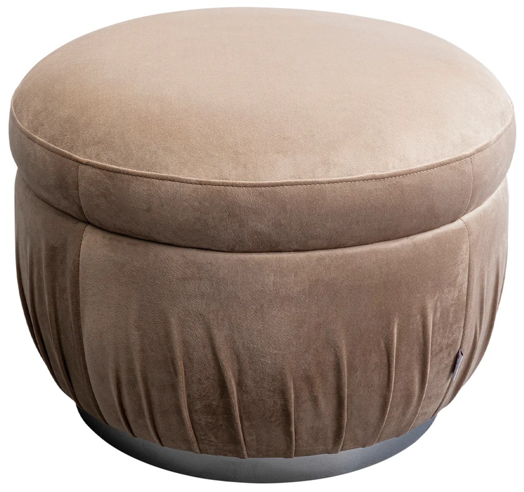 Nube taburetka sivá Ø56 cm