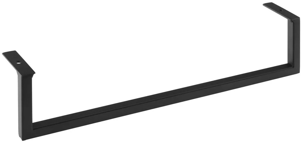 Sapho Sapho, HANG držiak uterákov pod umývadlo 460x98mm, čierna matná, HG460