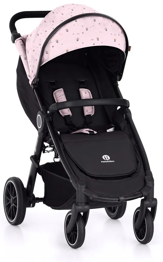 PETITE&MARS kočík Street+ RWS black limited 100 tenderness complete