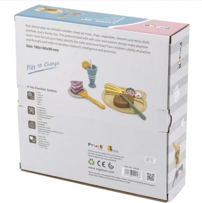 Obedová súprava Viga 44058 PolarB