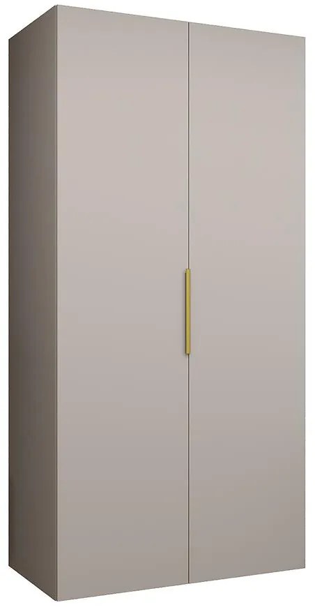 Skriňa Marbella I 100 kašmír/zlatá