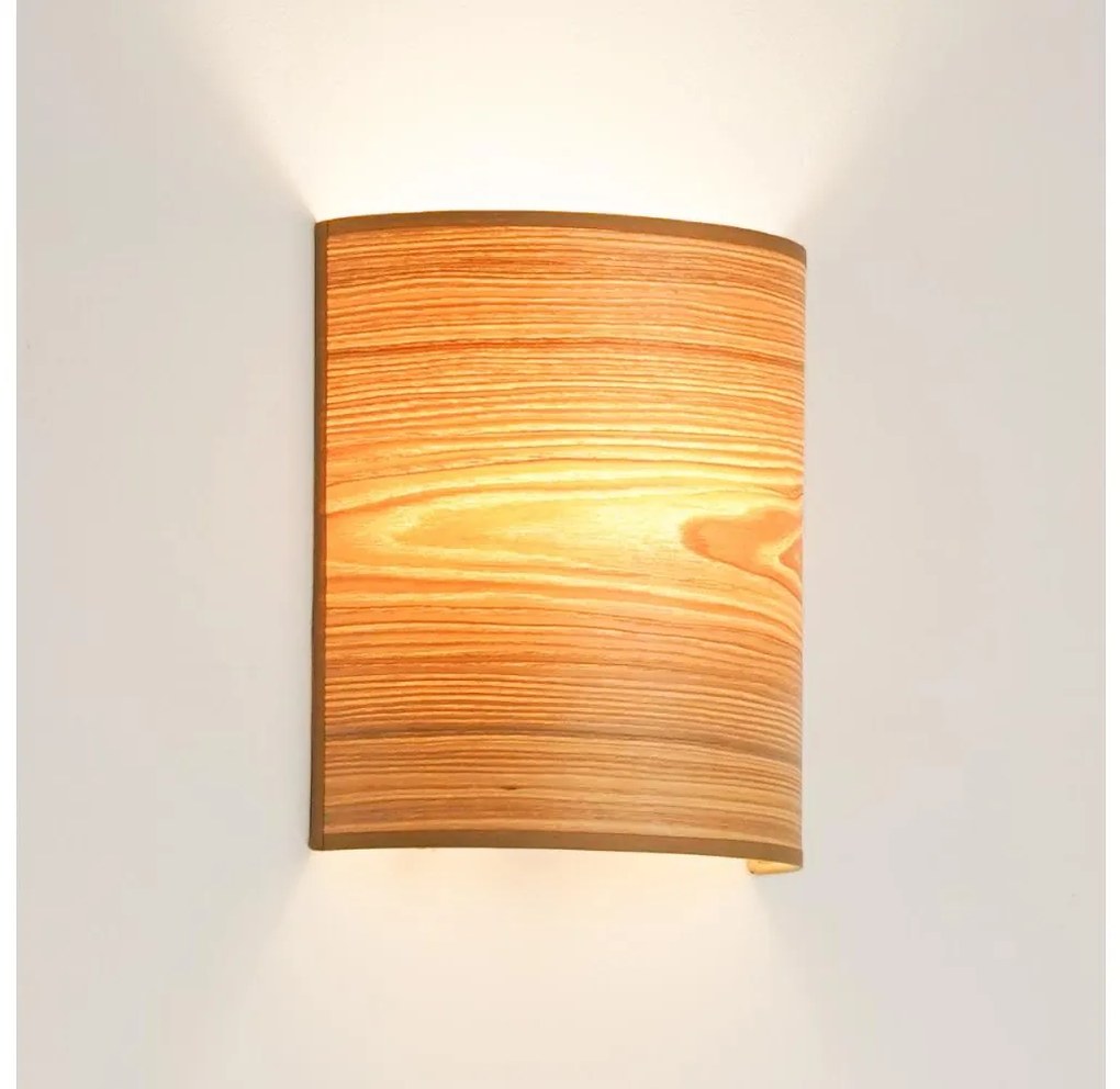 Brilagi - Nástenné svietidlo SEMI 1xE27/15W/230V pr. 20 cm hnedá