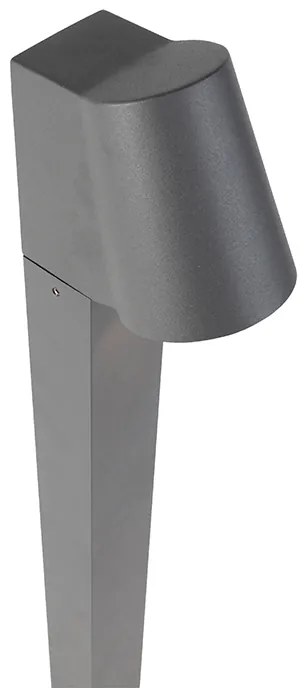 Moderná vonkajšia stojaca lampa antracit vrátane LED - Uma