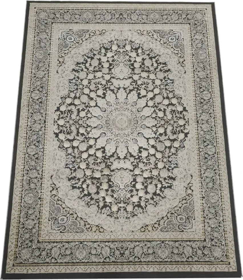 Koberec Deluxe 9092 béžový s orientálnym vzorom – obdĺžnikový Rozmer: 240x330 cm