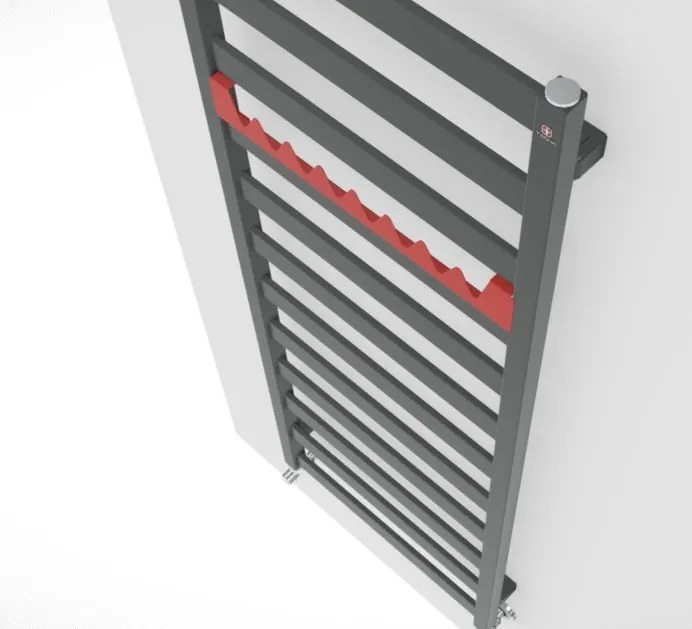 Terma Vivo 1150x600 vodný/elektrický radiátor White Matt ZS