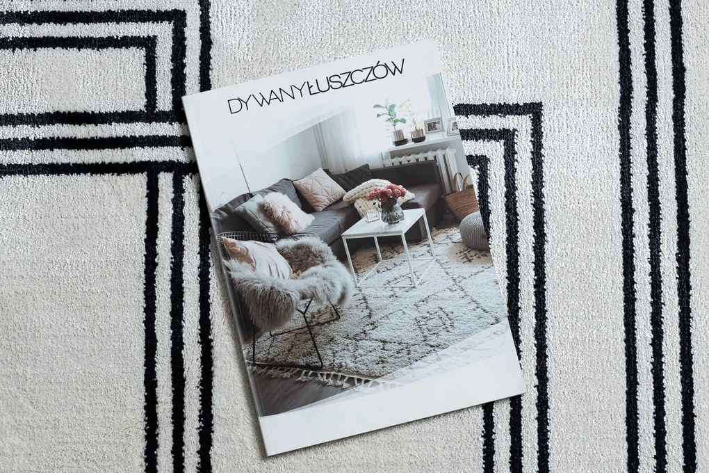 Koberec AMOUR 53091C krém - Geometrický