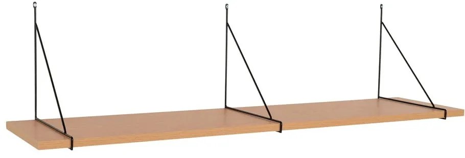 Polica v dekore jaseňa v prírodnej farbe 120 cm Chiba – House Nordic