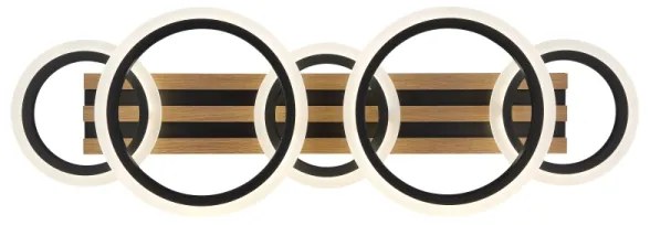 Globo 67360D4 - LED Stropné svietidlo BLEVINS 34W/230V 3000/4200/600K 25x74,5 cm