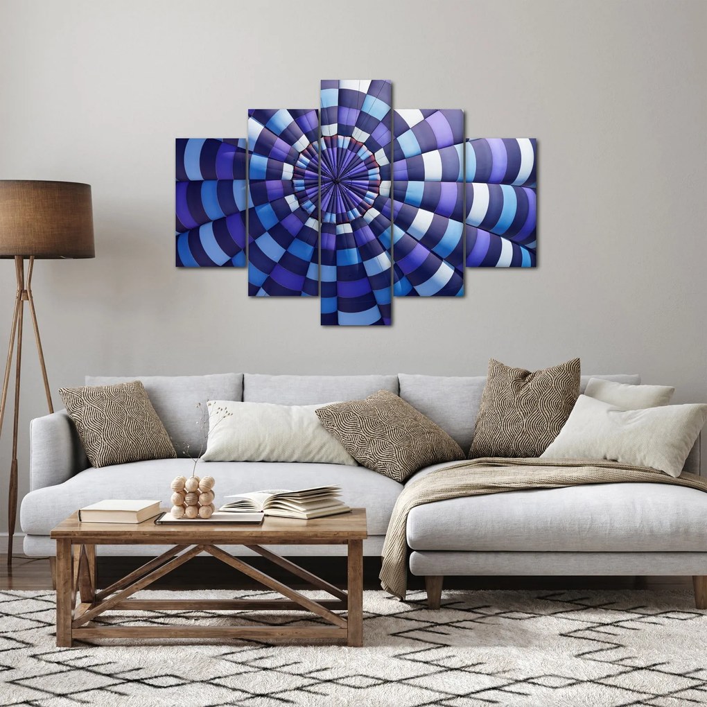 Obraz štruktúry lietajúceho balóna (150x105 cm)