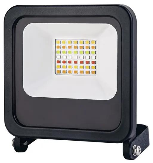 Solight WM-14W-WIFI1 LED reflektor smart WIFI, 14W, 1275lm, RGB, IP65, čierna
