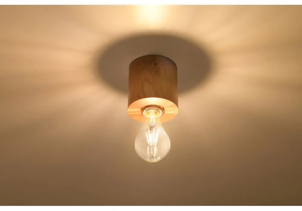 Drevené stropné svietidlo Nice Lamps Elia