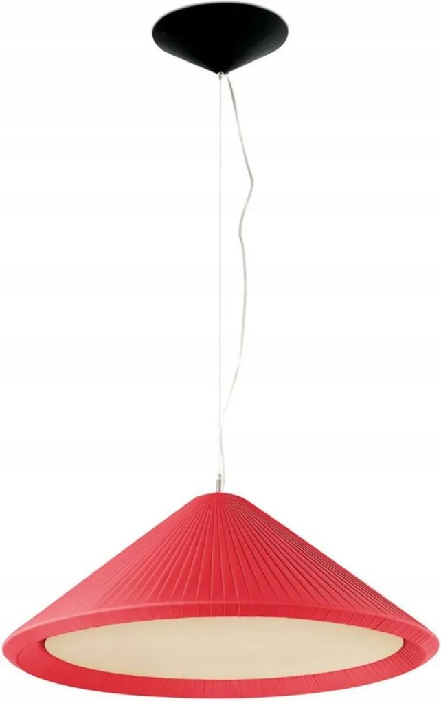 Závesné svietidlo Faro Saigon In 700, E27, 1600 mm kábel, granátová farba