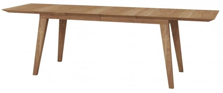 Jedálenský rozkladací stôl Leo II 40 160/240 cm dub rustikálny karamelový