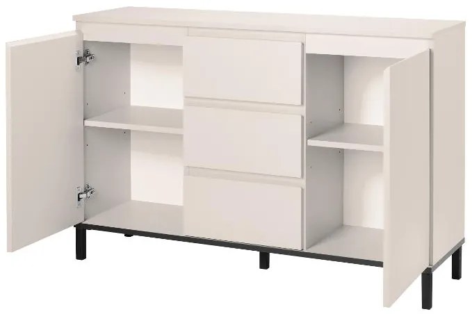 Livarno® Komoda s 3 zásuvkami a 2 dvierkami (850000510)