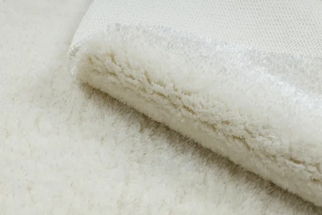 Kúpeľňový koberček SANTA biely kruh